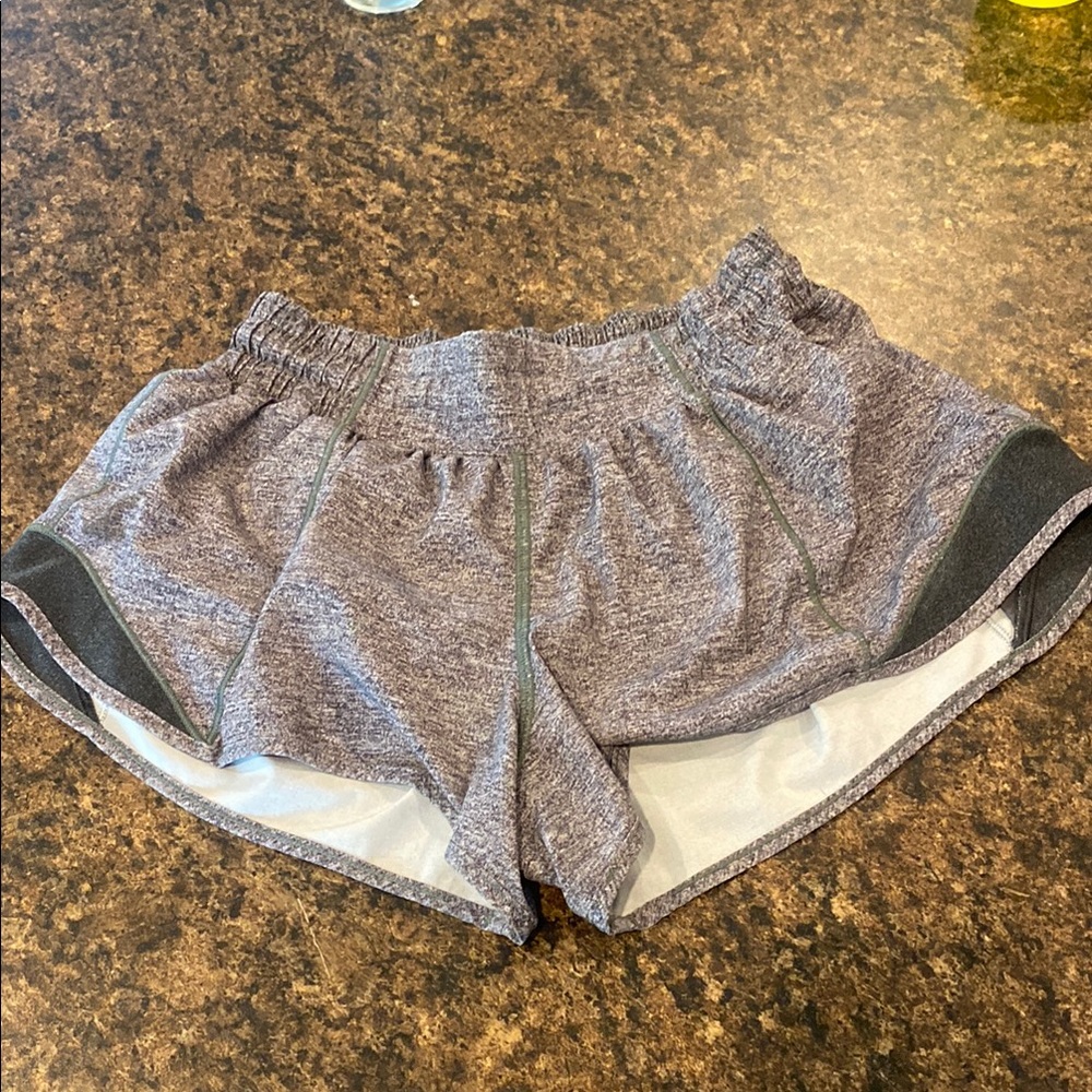 Lululemon Athletica Gray Athletic Shorts